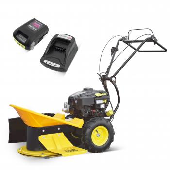 BAMATO Tall Grass Cutter Rotary Mower GS-875PRO with Briggs & Stratton Engine and E-Start